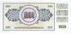 Banknote from Yugoslavia