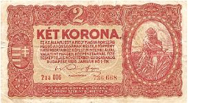 2 Korona Banknote