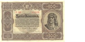 100 Korona Banknote