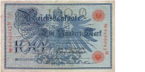 100 Mark
Reichsbanknote Banknote