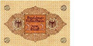 Banknote from Germany