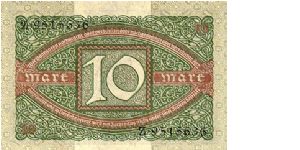 Banknote from Germany