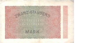 Banknote from Germany