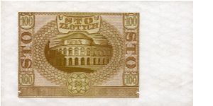 Banknote from Poland