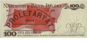 Banknote from Poland