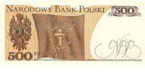 Banknote from Poland