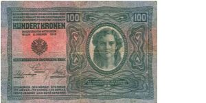 Banknote from Austria