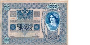 Banknote from Austria