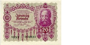 20 K Banknote