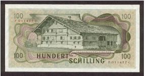 Banknote from Austria