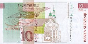 Banknote from Slovenia