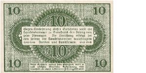 Banknote from Germany