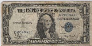 A Series Silver Certificate Banknote