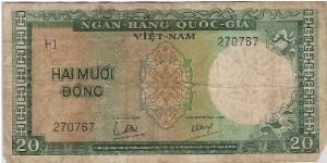 Banknote from Vietnam