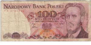 Sto (100) zlotych Banknote