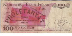 Banknote from Poland