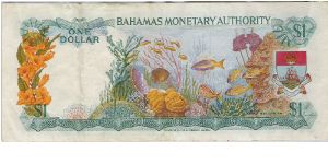 Banknote from Bahamas