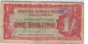 1 Shilling Banknote