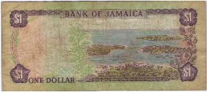 Banknote from Jamaica