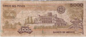 Banknote from Mexico