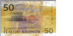 Banknote from Sweden