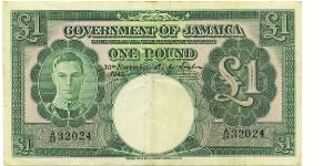 Government Of Jamaica Banknote