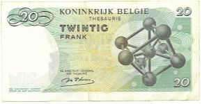 Banknote from Belgium