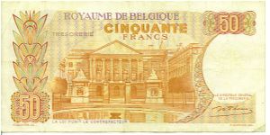 Banknote from Belgium