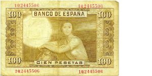 Banknote from Spain