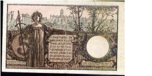 5 Lire,1904 Banknote