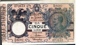 Banknote from Italy