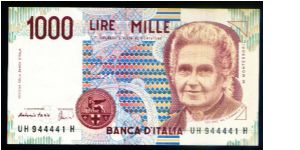 1000 Lire Banknote