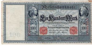 100 Mark 7.2.1908 Banknote