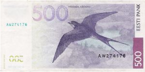 Banknote from Estonia