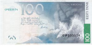 Banknote from Estonia