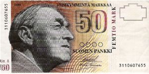 50 Markkaa 1986 Litt.A Banknote