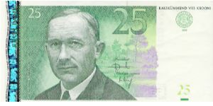 25 Krooni 2002 Banknote