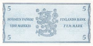 Banknote from Finland