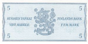 Banknote from Finland