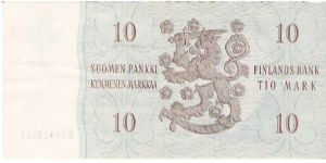 Banknote from Finland