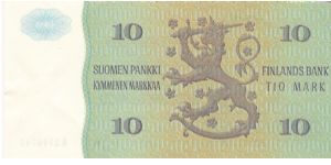 Banknote from Finland