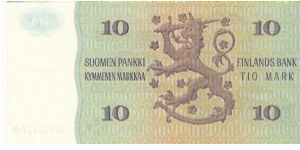 Banknote from Finland