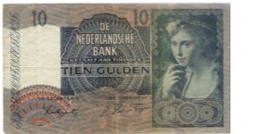 10 Gulden Banknote