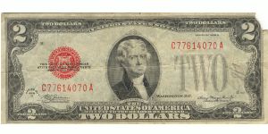 2 dollars Banknote