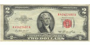 2 dollars Banknote