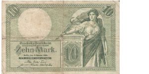 10 Mark 6.10.1906 Banknote