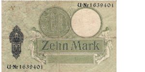 Banknote from Germany