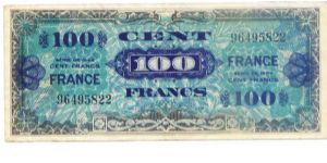 100 Francs,MPC Banknote