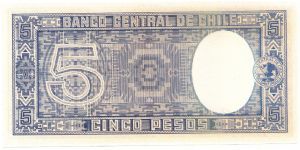 Banknote from Chile