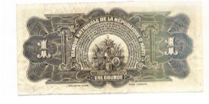 Banknote from Haiti